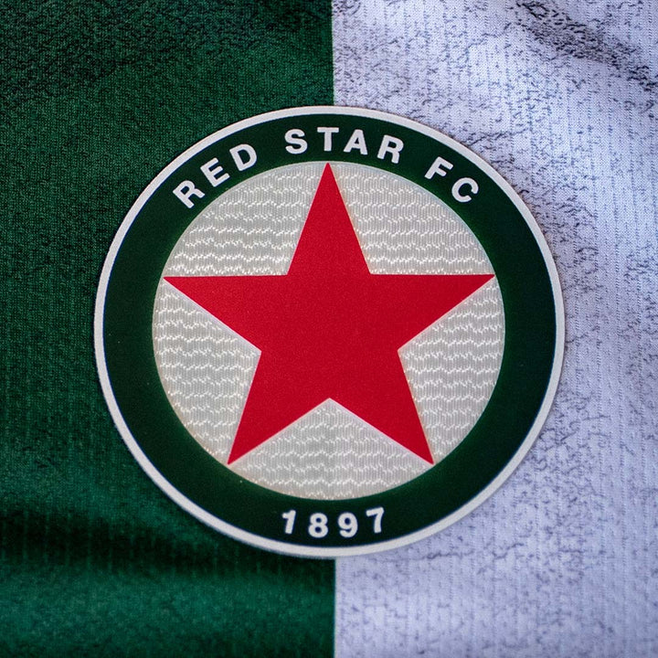 Maillot Kombat Béton Rayé Red Star 25/26 Vert Homme 4