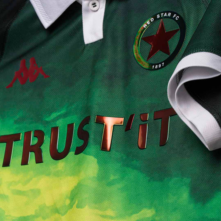 Maillot Kombat Le Vert Red Star 24/25 Enfant 4
