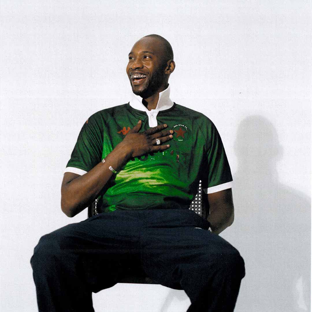 Maillot Kombat Le Vert Red Star 24/25 Homme main