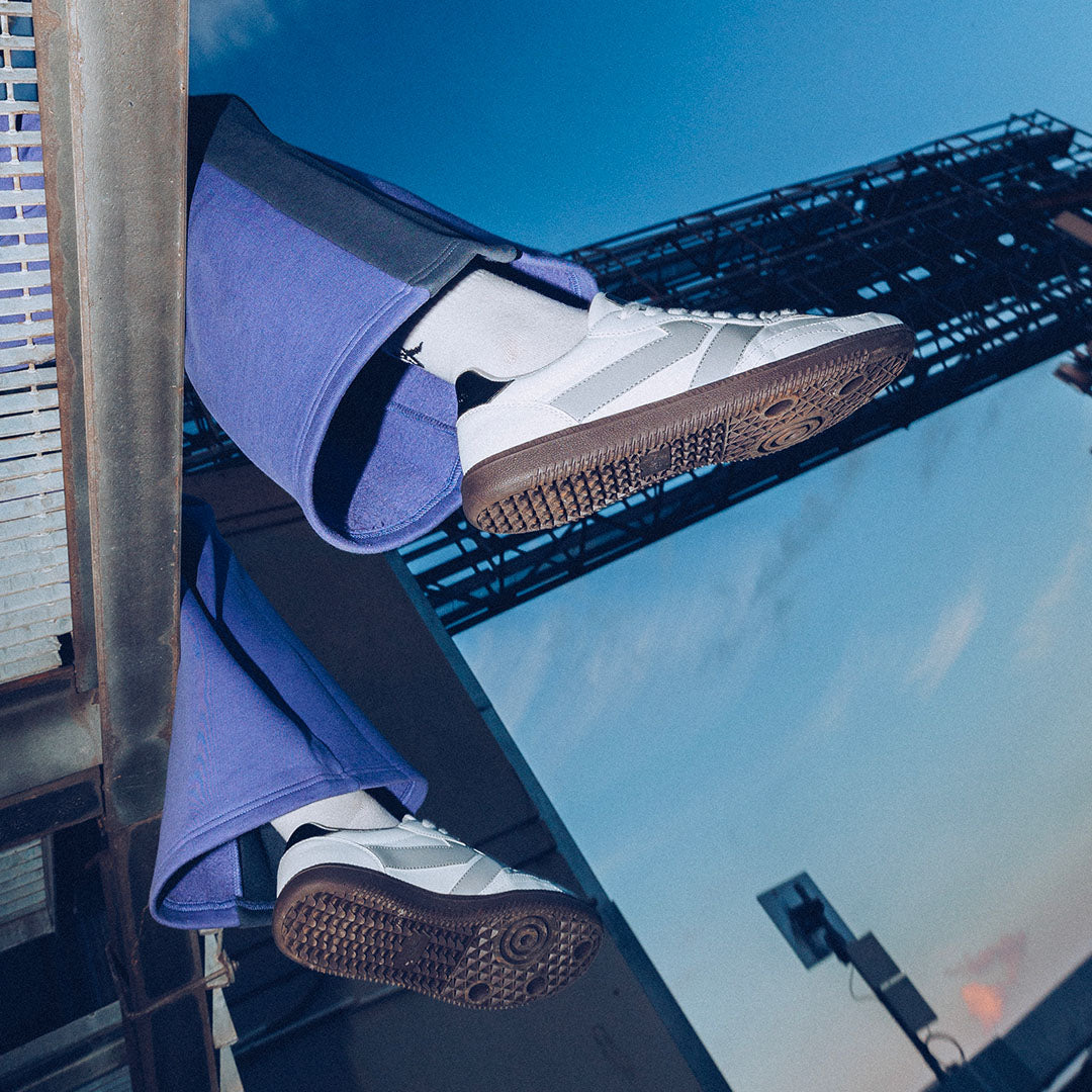 Baskets Marker Blanc Homme main