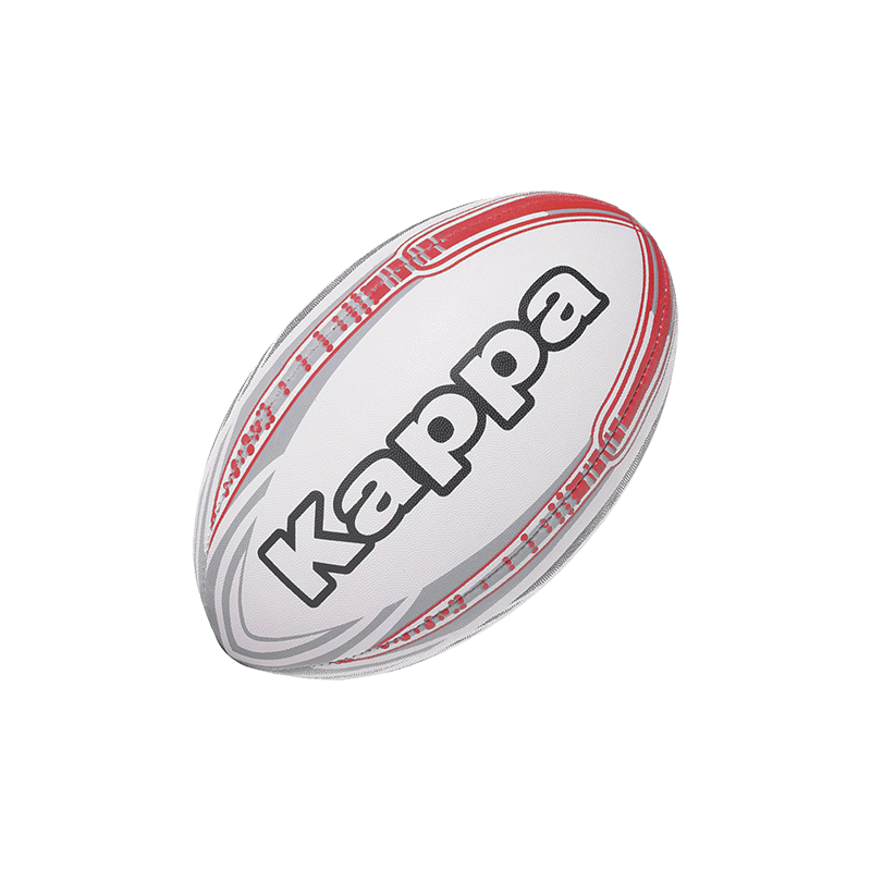 Ballon Rugby Kappa4Rugby Blanc main