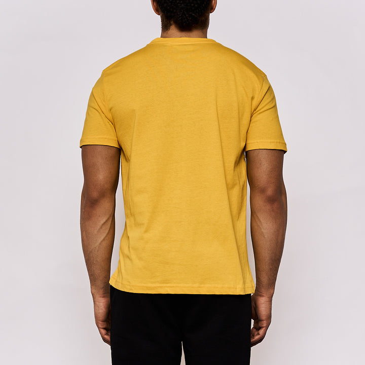 T-shirt Cafers Jaune Homme 2