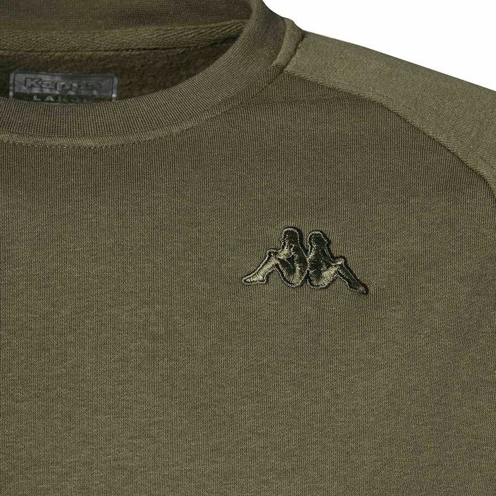 Sweatshirt homme Caimali Sportswear Vert 6