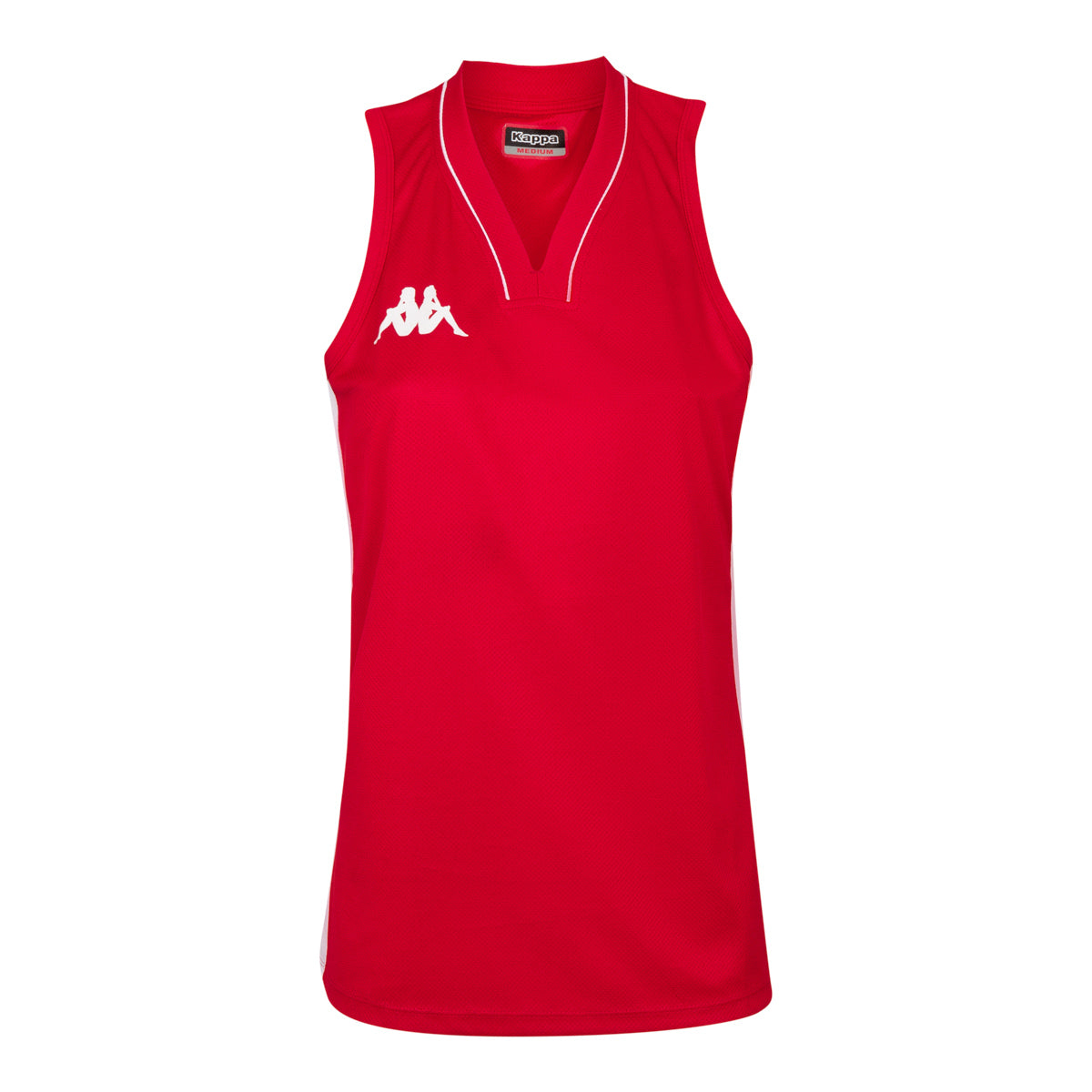 Maillot Basket Caira: maillot basket Rouge Femme – Kappa France