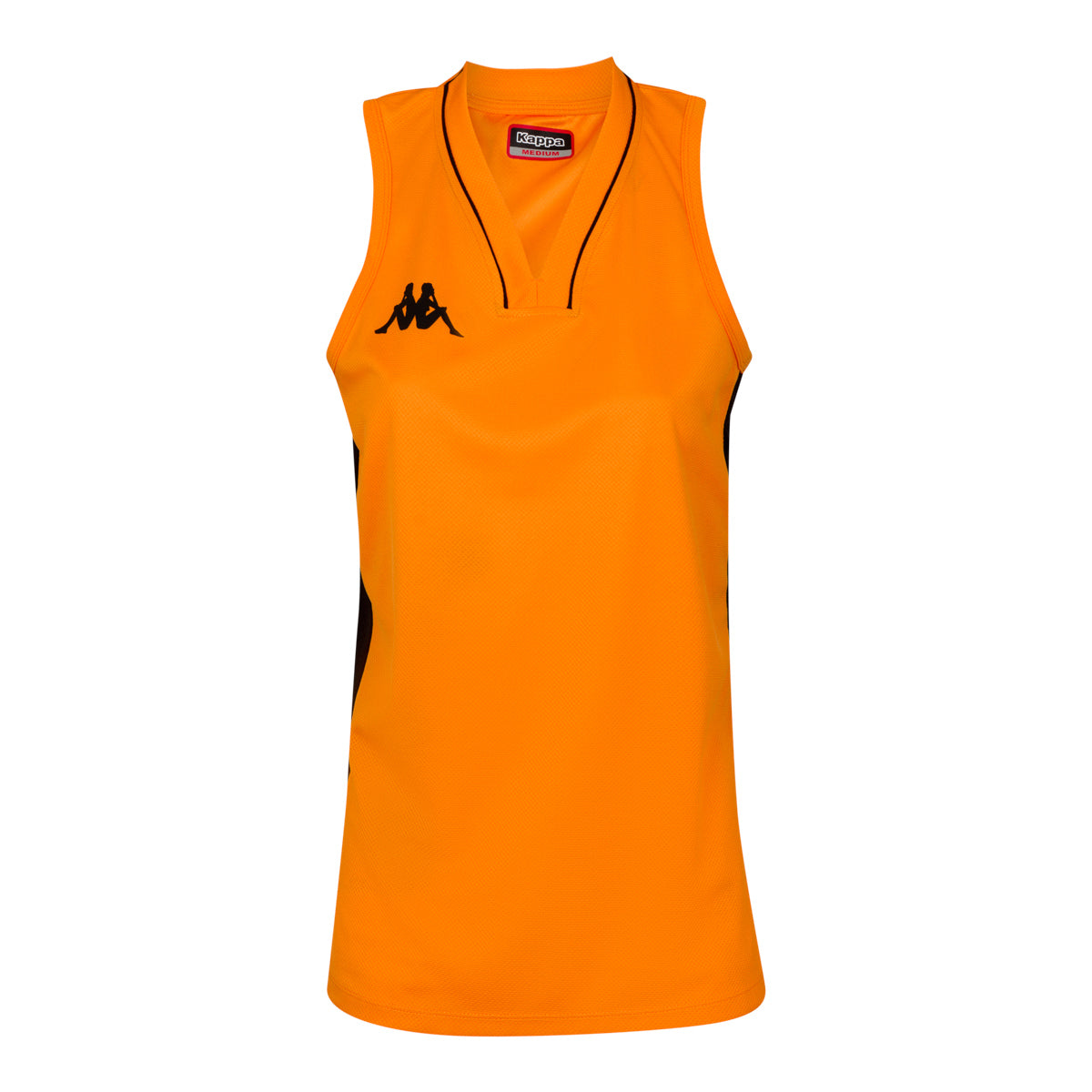 Maillot Basket Caira Orange: maillot de basket pour Femme – Kappa France
