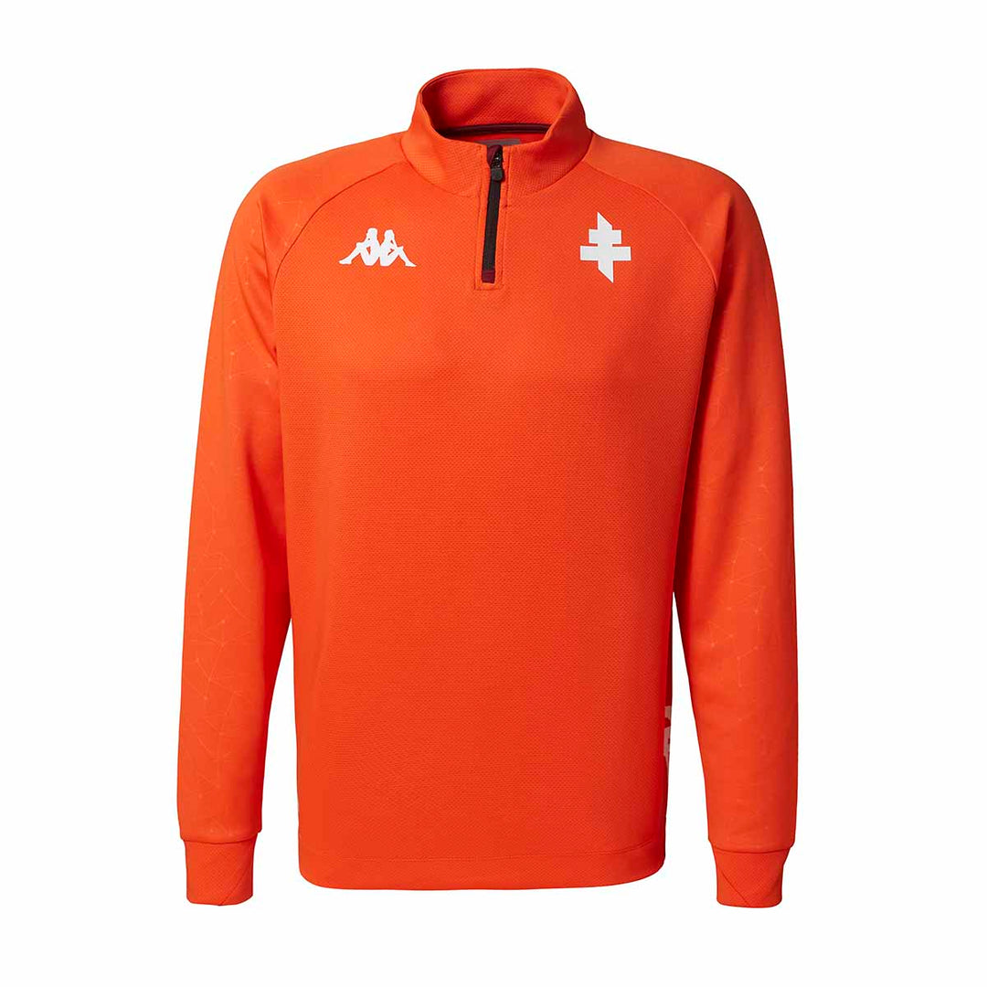 Sweatshirt Ablas Pro 6 FC Metz 22/23 Orange Enfant main