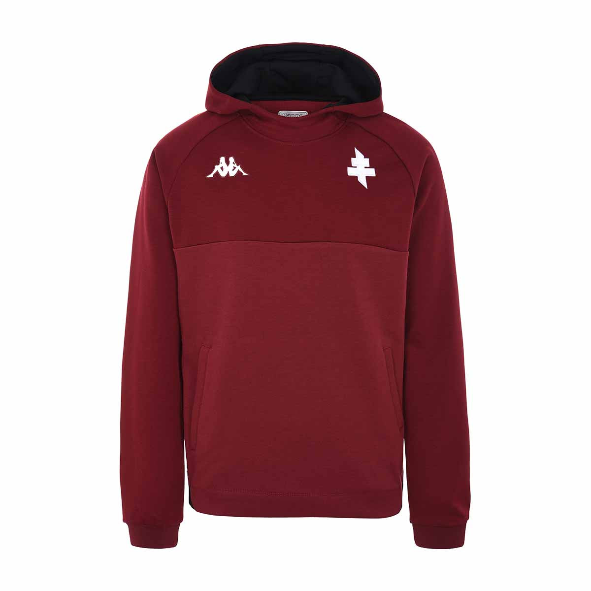 Maroon kappa hoodie sales