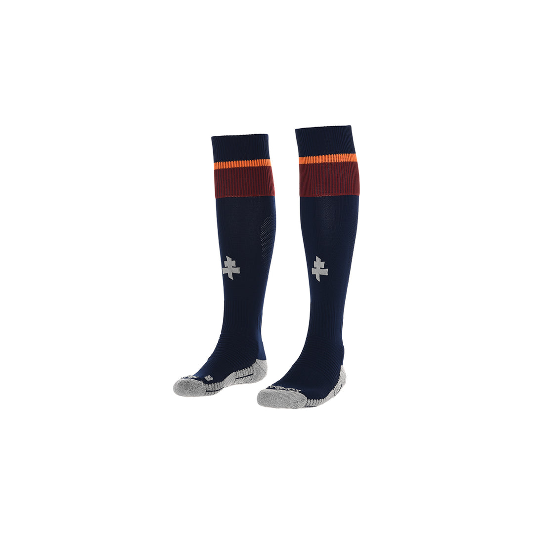 Chaussettes de football Kombat Spark Pro 1P FC Metz 22/23 Bleu Homme main