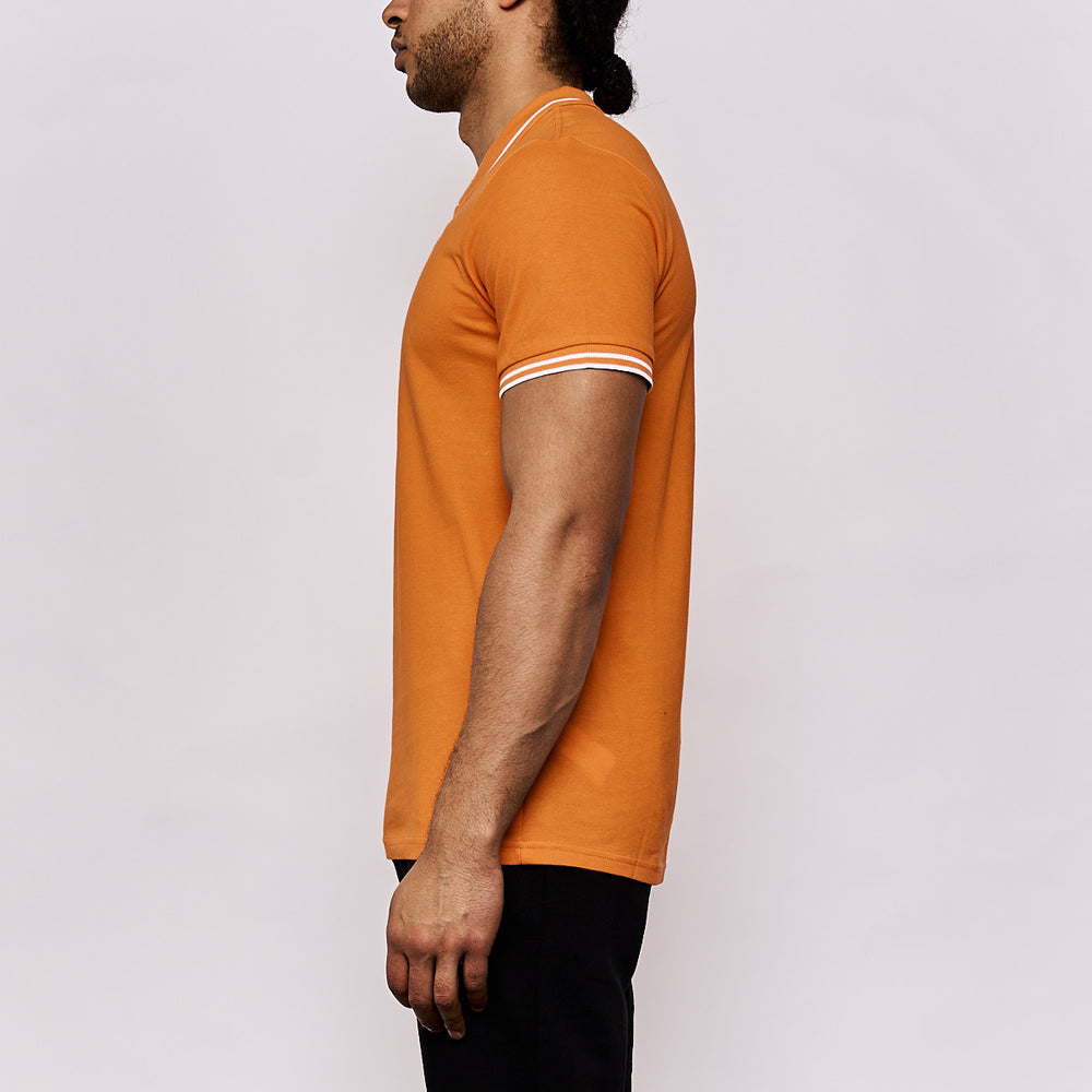 Polo homme Ezio Orange 02