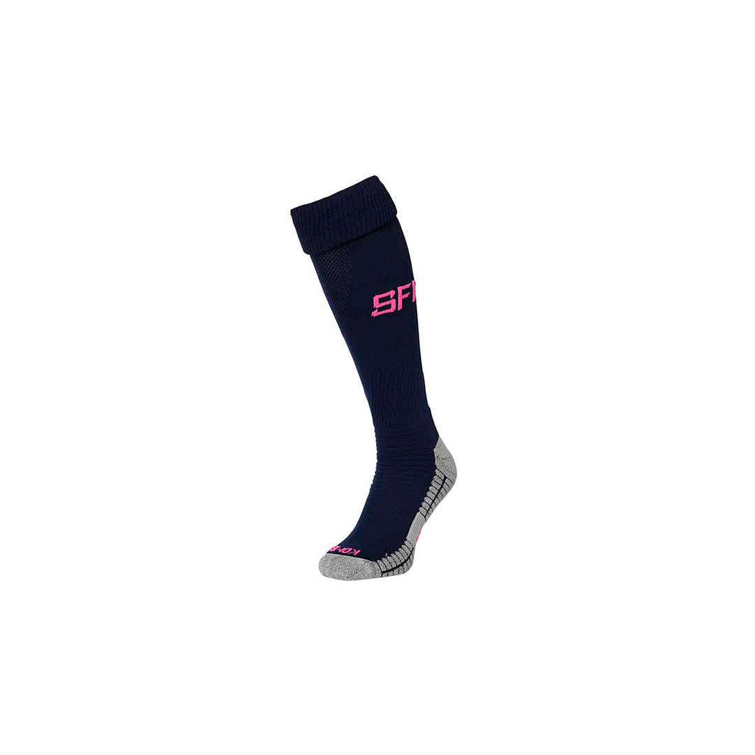 Chaussettes Kombat Spark Pro Stade Français Paris 22/23 Bleu Homme main