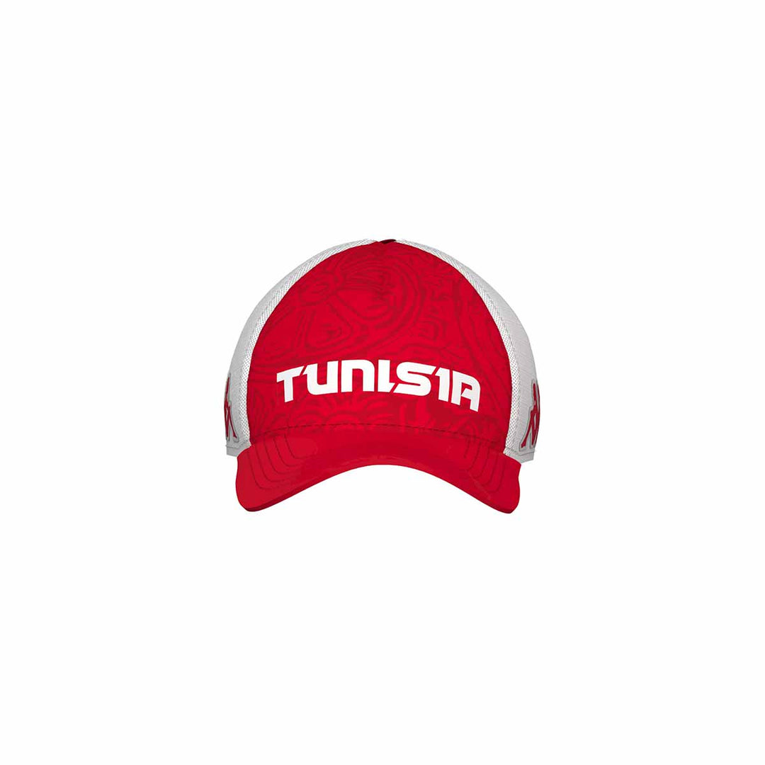 Casquette Asetyo Tunisie 22/23 Rouge Homme main