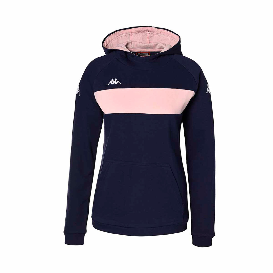 Hoodie Daccia Bleu Femme main