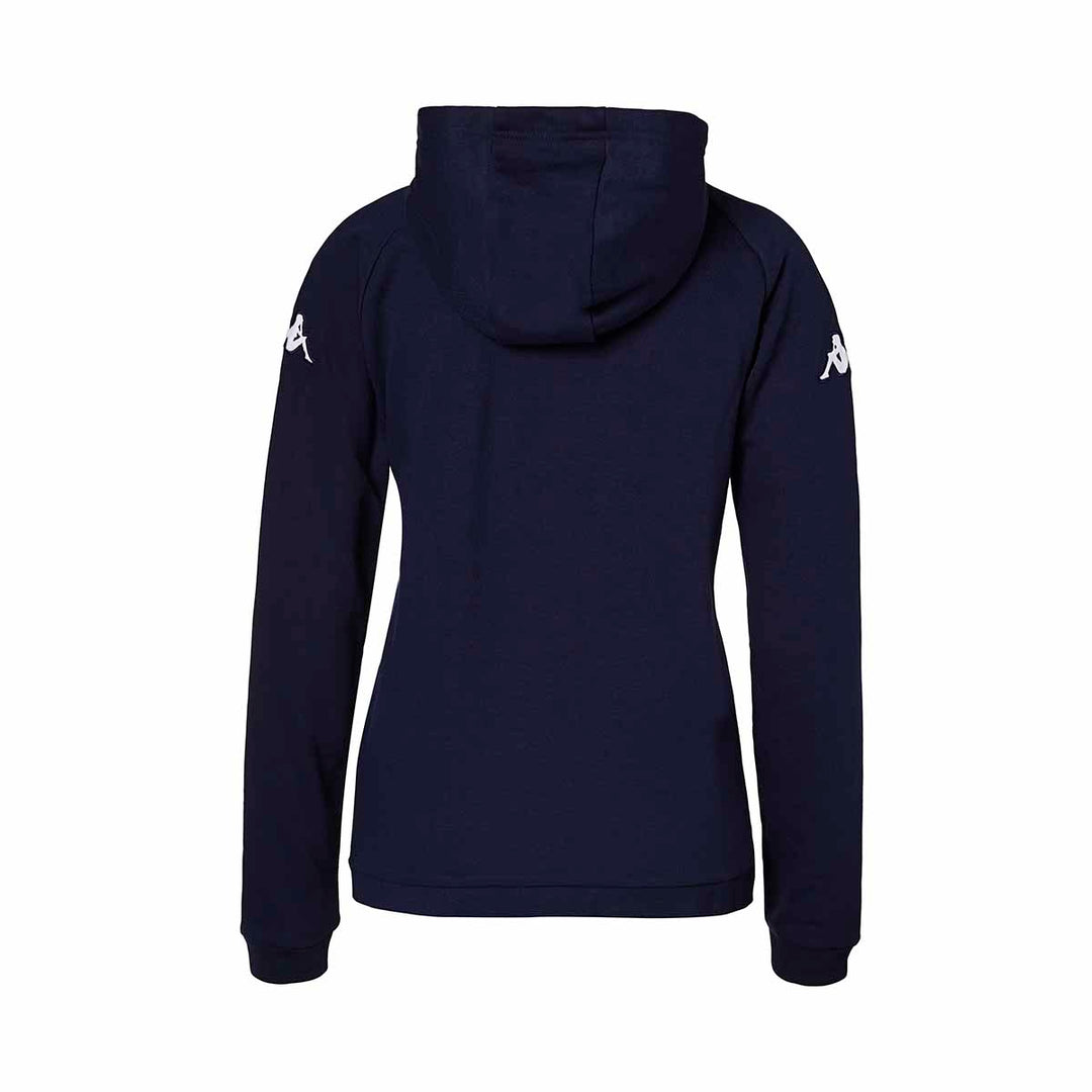 Hoodie Daccia Bleu Femme main