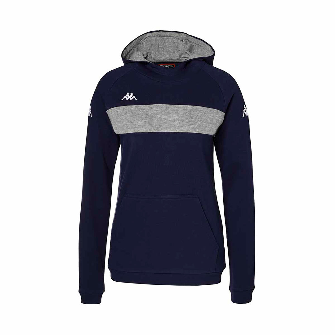 Hoodie Daccia Bleu Femme main