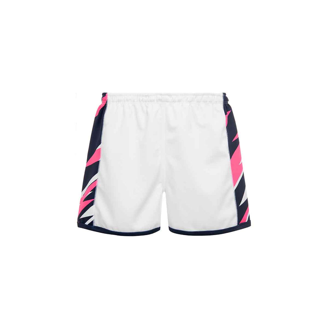 Short Kombat Ryder Pro Stade Français Paris 22/23 Blanc Homme main