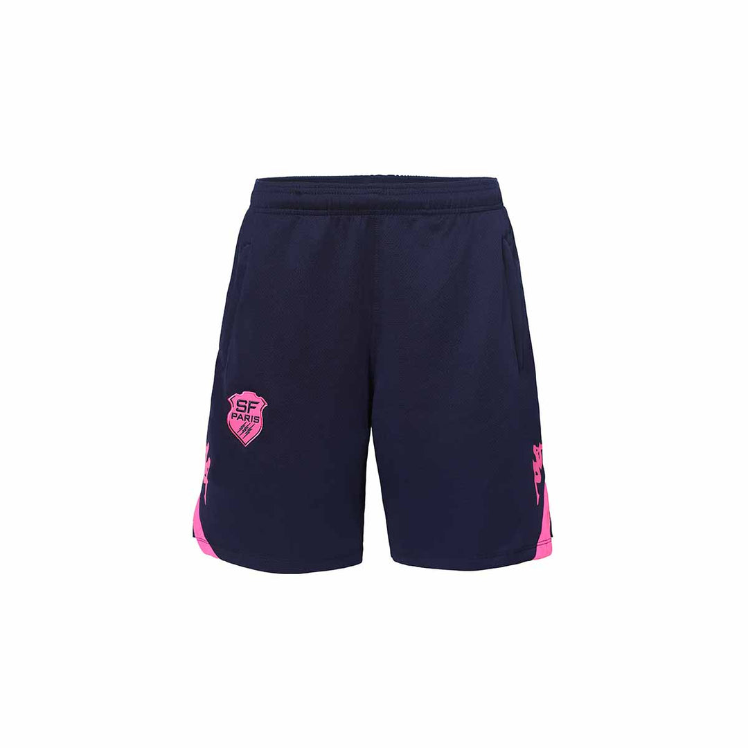 Short Ansaizip Pro 6 Stade Français Paris 22/23 Bleu Enfant main