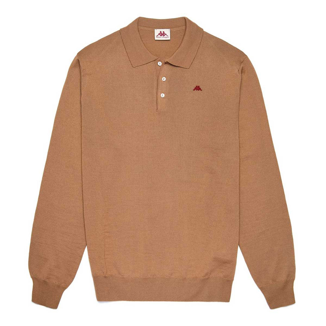 Polo Daimen Robe di Kappa Marron Unisexe 00