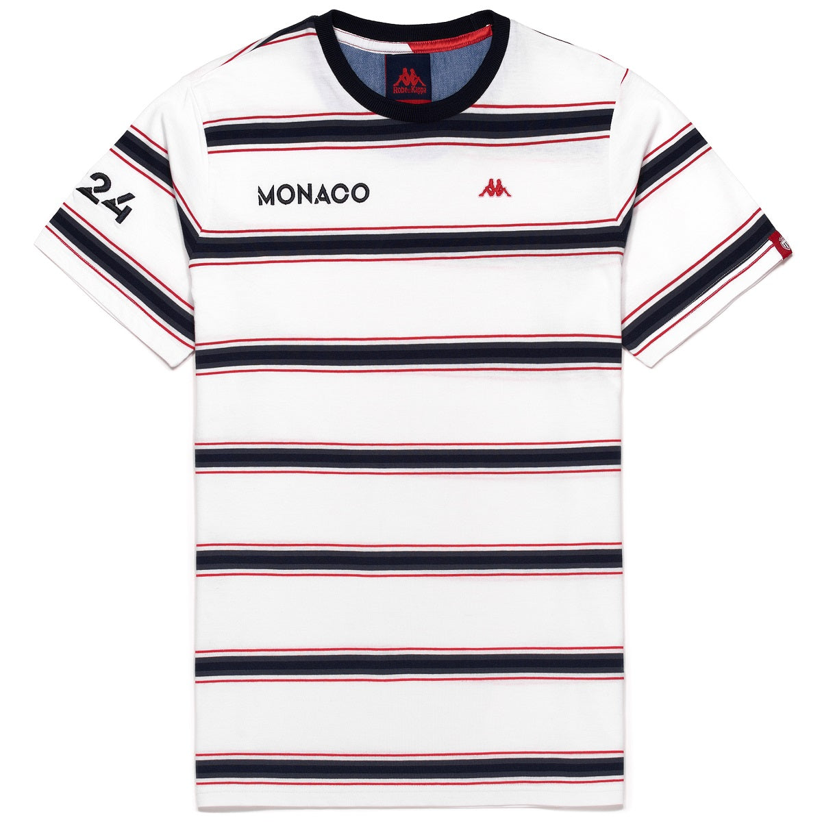 T shirt homme Aya Robe di Kappa As Monaco 2023 Blanc