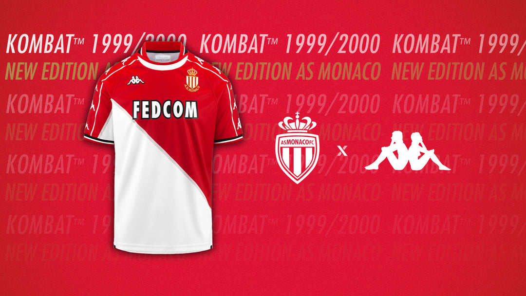 L’AS MONACO ET KAPPA® REEDITENT LE MAILLOT CHAMPION DE FRANCE 1999-2000