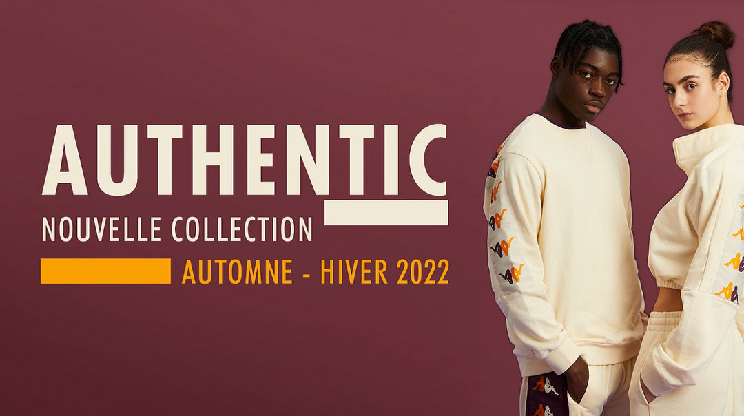 KAPPA DÉVOILE SA NOUVELLE COLLECTION AUTHENTIC AUTOMNE / HIVER 2022