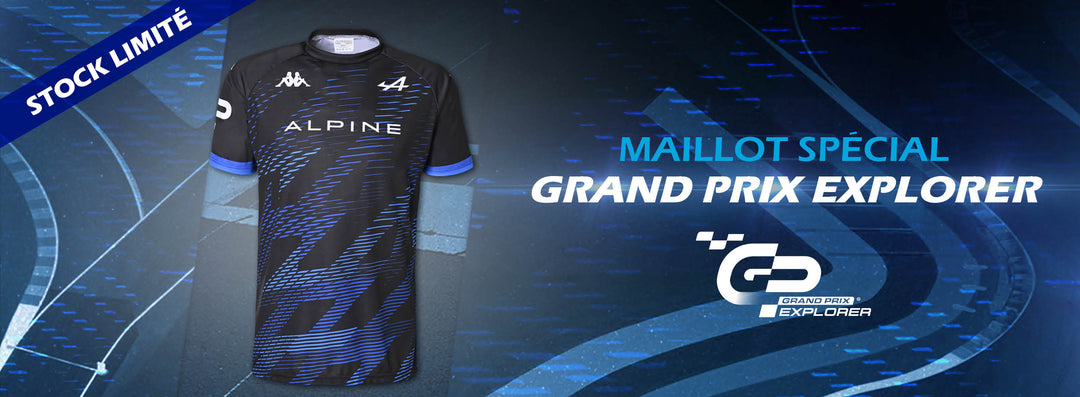 KAPPA DEVOILE UN MAILLOT SPECIAL POUR LE GRAND PRIX EXPLORER !