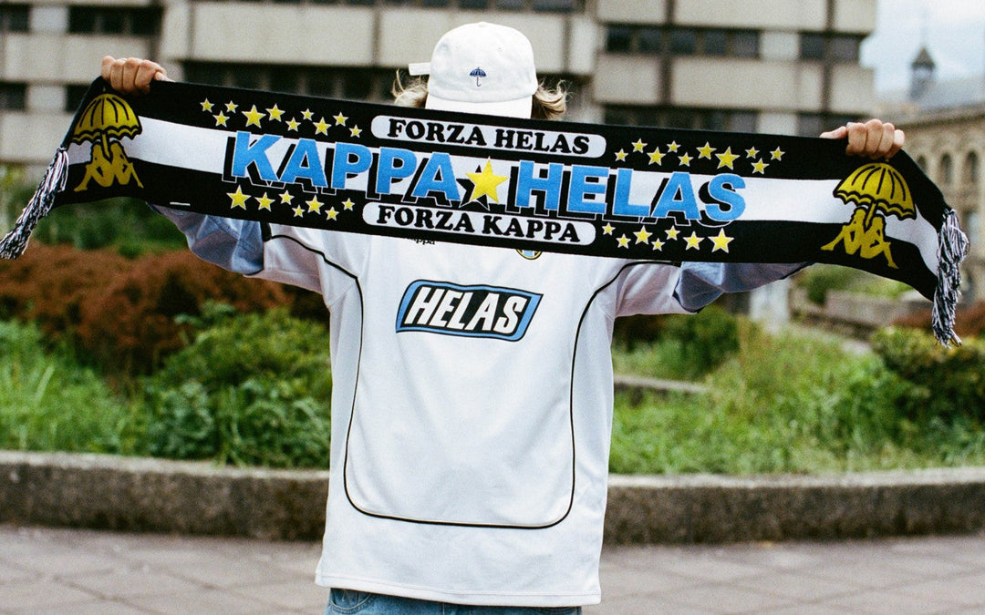 Kappa x Hélas : une capsule exclusive qui célèbre le football des années 90