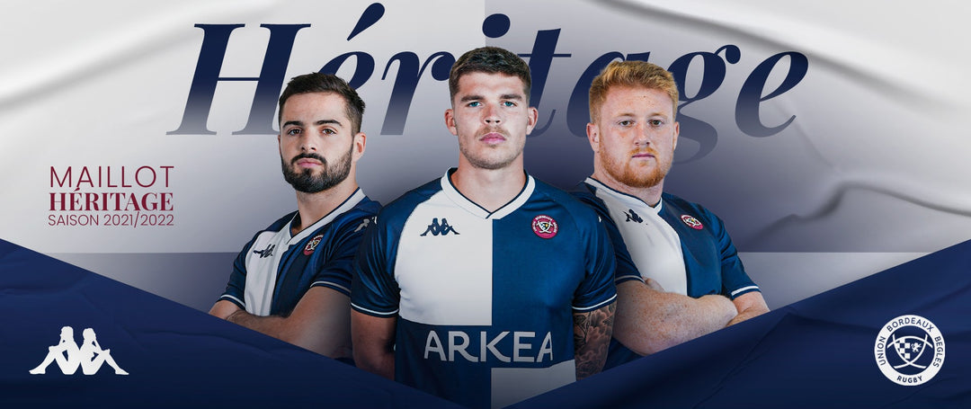 1991-2021 : LE MAILLOT THIRD "HERITAGE" 2021-2022 DE L'UBB HONORE LE TITRE DE 1991 !