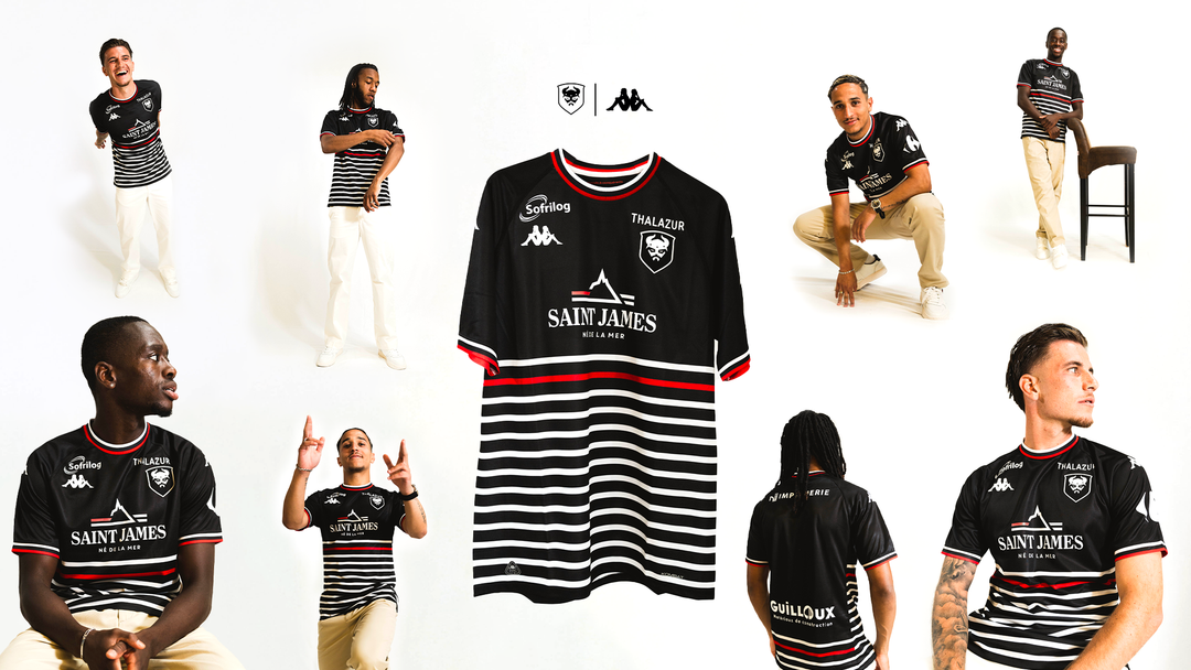 Le Stade Malherbe Caen et Kappa dévoilent le maillot Kombat Away 2024-2025