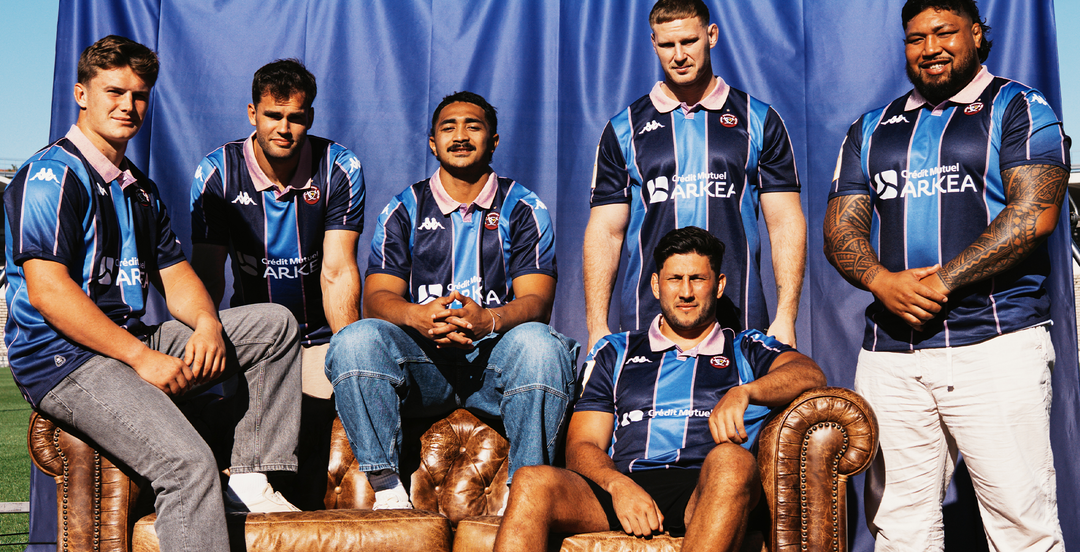 L'Union Bordeaux Bègles et Kappa dévoilent le maillot third "Europe" 2025-2026