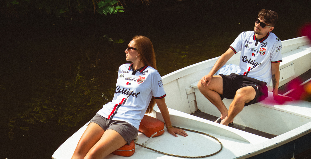 Kappa et En Avant Guingamp dévoilent le nouveau maillot extérieur pour la saison 2025-2026
