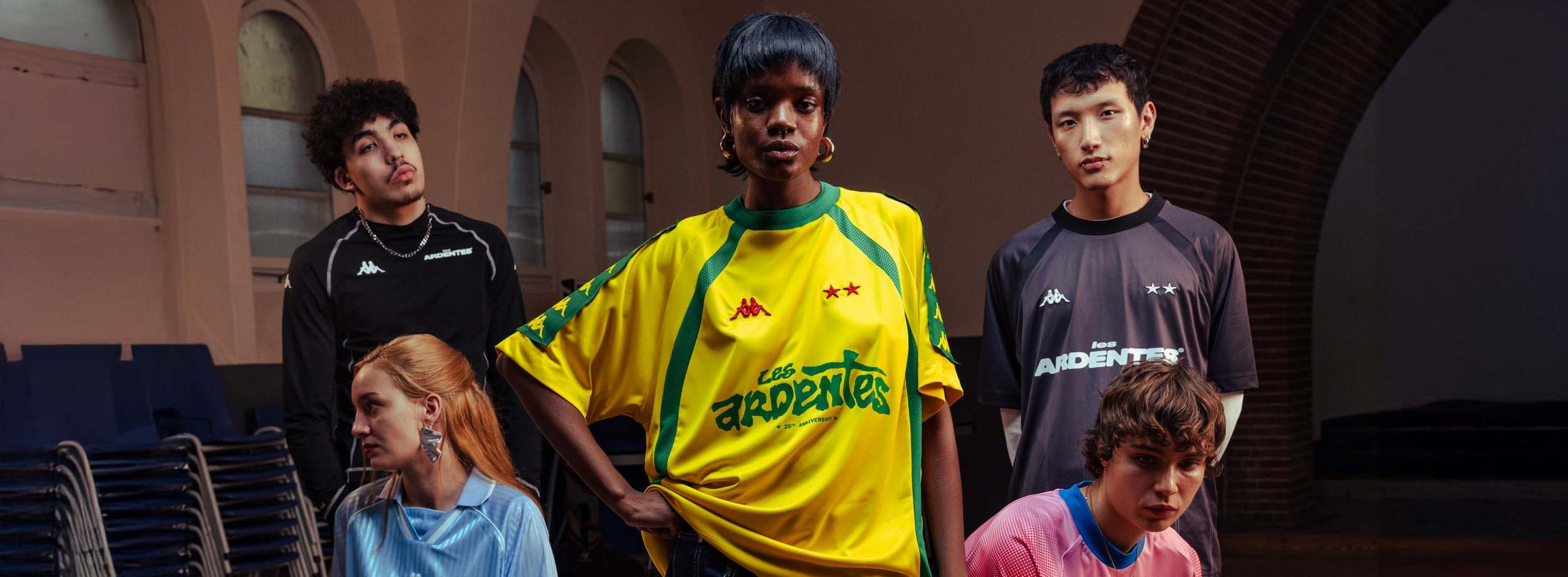 Kappa: Kappa x Les Ardentes 20 years. One capsule.