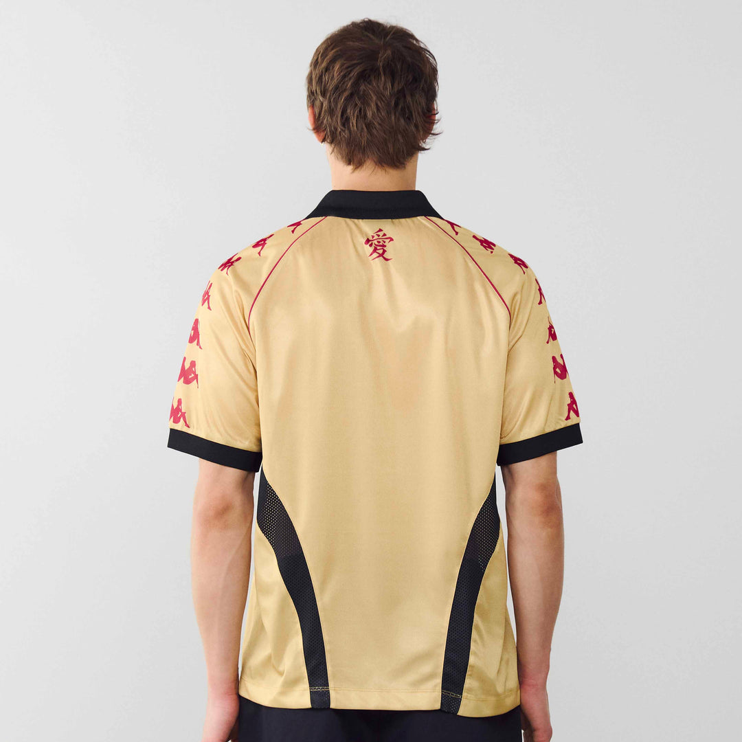 Maillot Authentic Gaara Kappa X Naruto X Courir Beige Unisexe main