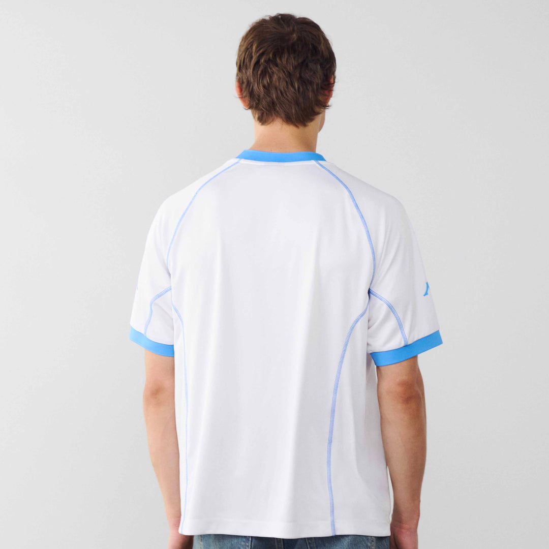 Maillot Authentic Rasengan Kappa X Naruto X Courir Blanc Unisexe main