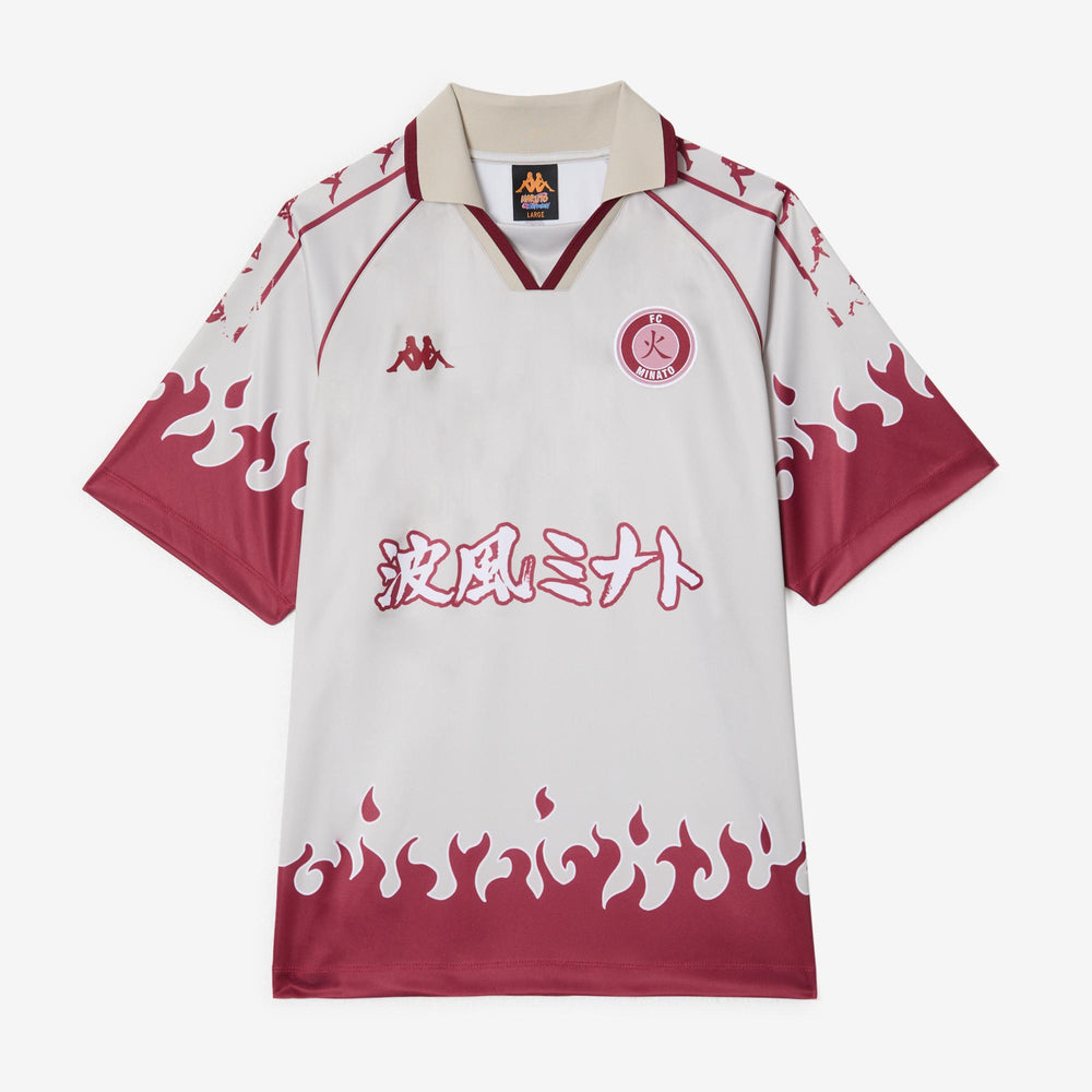 Maillot Authentic Minato Kappa X Naruto X Courir Gris Unisexe 02