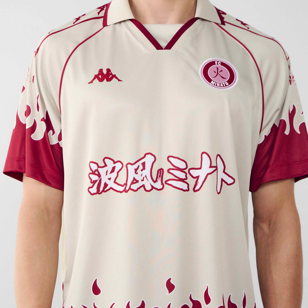 Maillot Authentic Minato Kappa X Naruto X Courir Gris Unisexe main