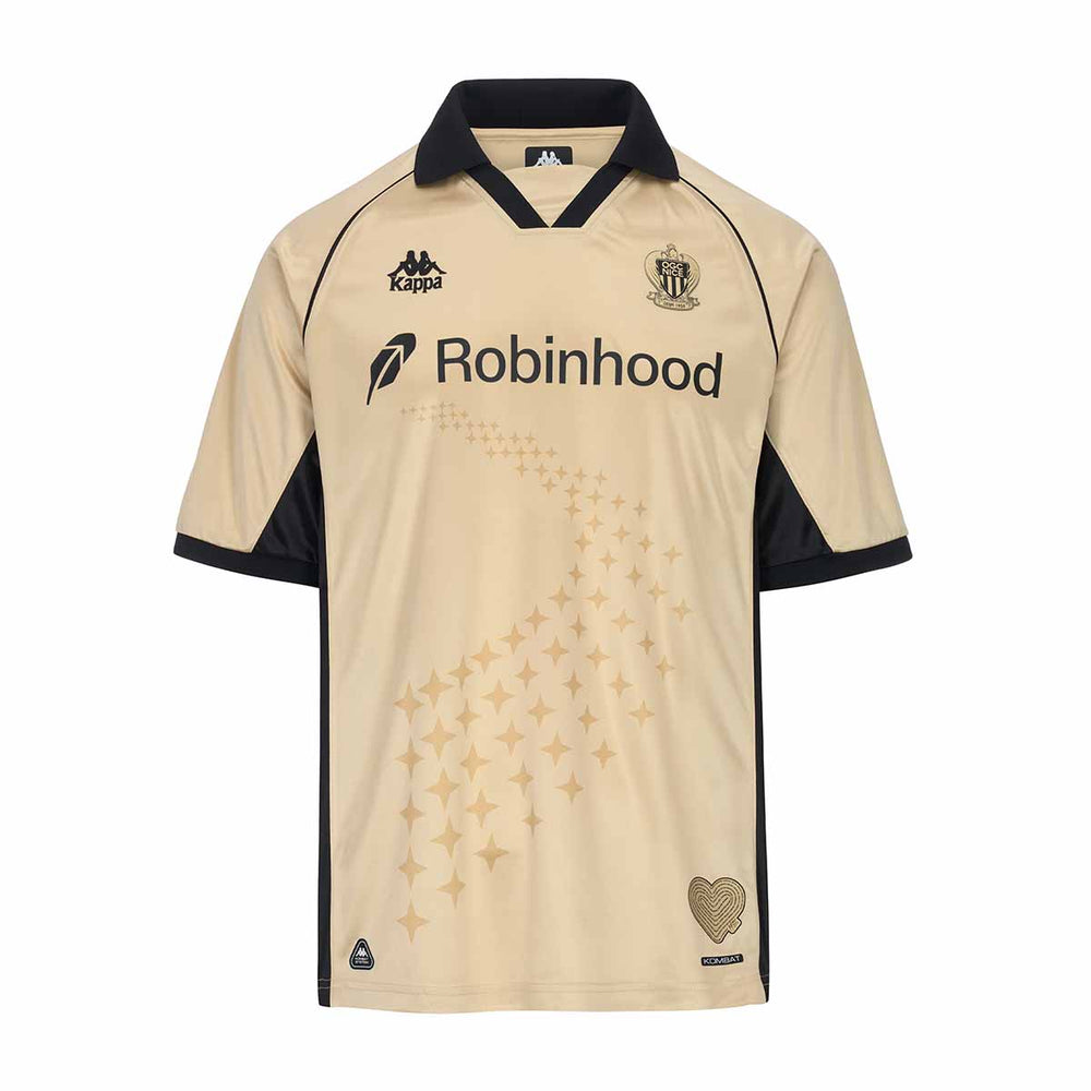 Maillot Kombat Third OGC Nice 26/27 Jaune Homme 02