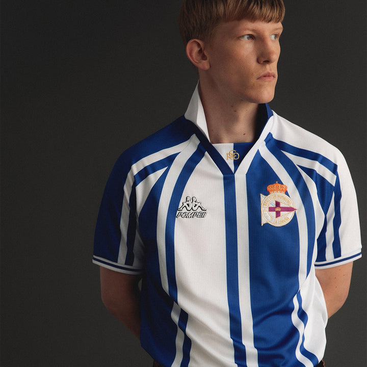 Polo Authentic Bebet Pompeii X Deportivo Bleu Unisexe 5