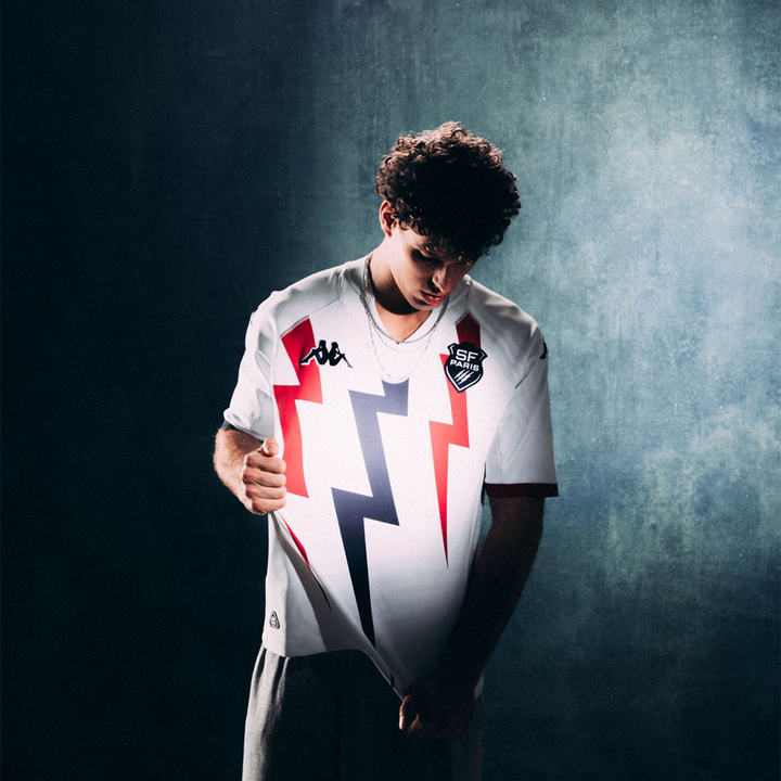 Maillot Kombat XXV Stade Francais Paris 25/26 Blanc Homme 3