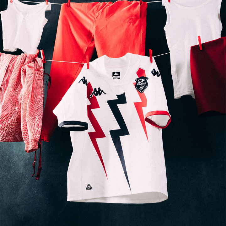 Maillot Kombat XXV Stade Francais Paris 25/26 Blanc Homme 1