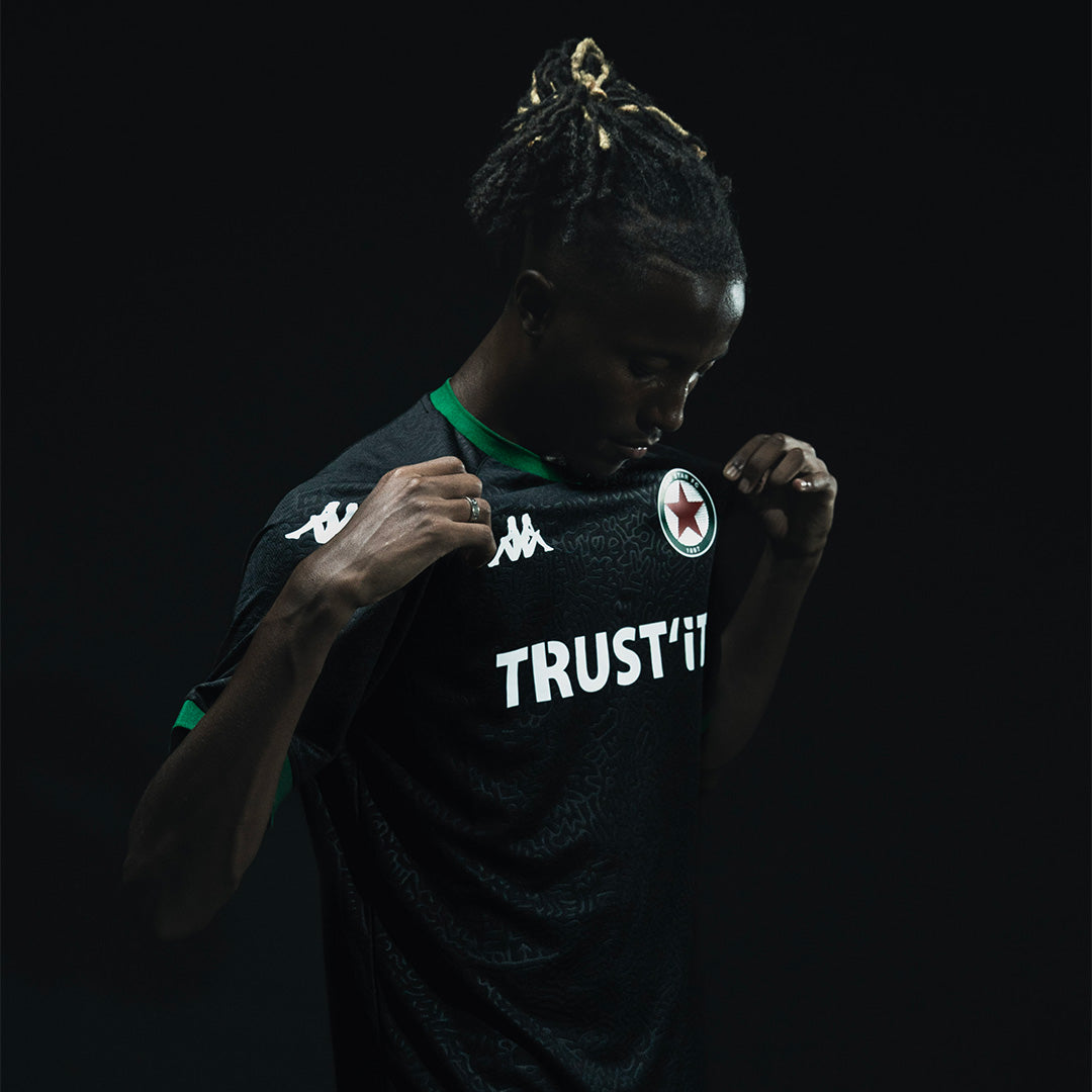 Maillot Kombat Away Red Star FC 26/27 Noir Homme main