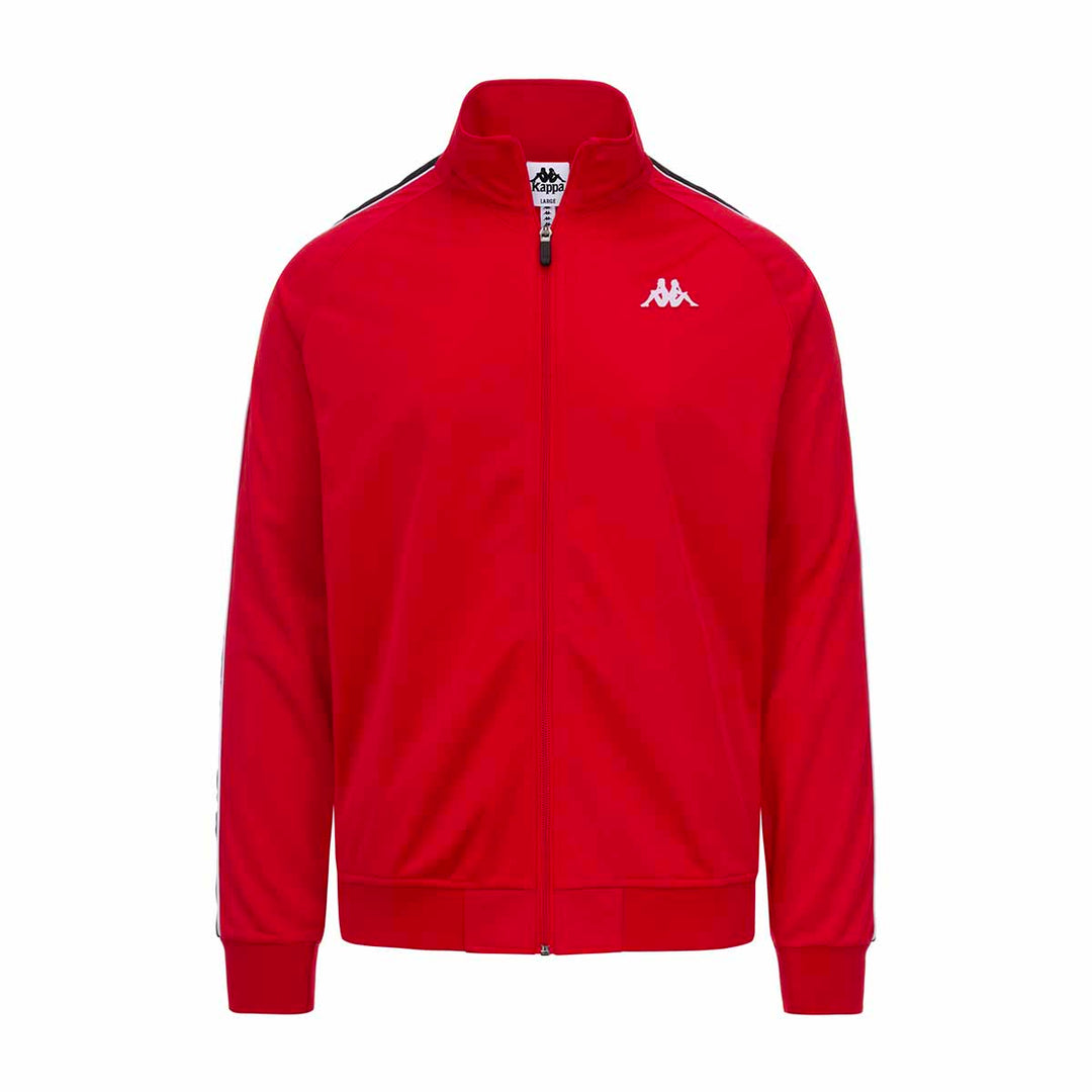Veste 222 Banda Anniston Slim Rouge Homme main