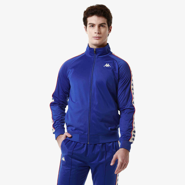 Veste 222 Banda Anniston Slim Bleu Homme