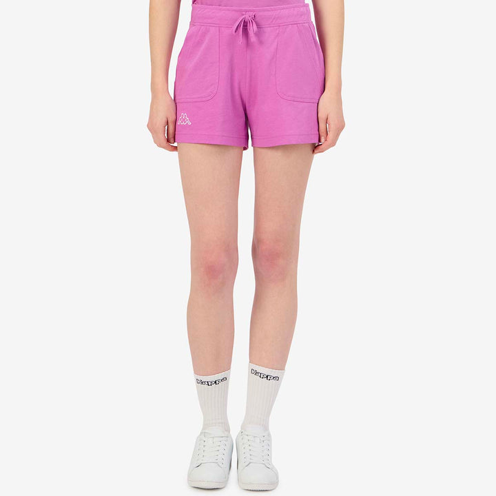 Short Caber Violet Femme