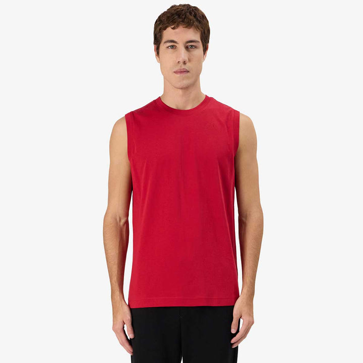 Débardeur Cadwal Rouge Homme