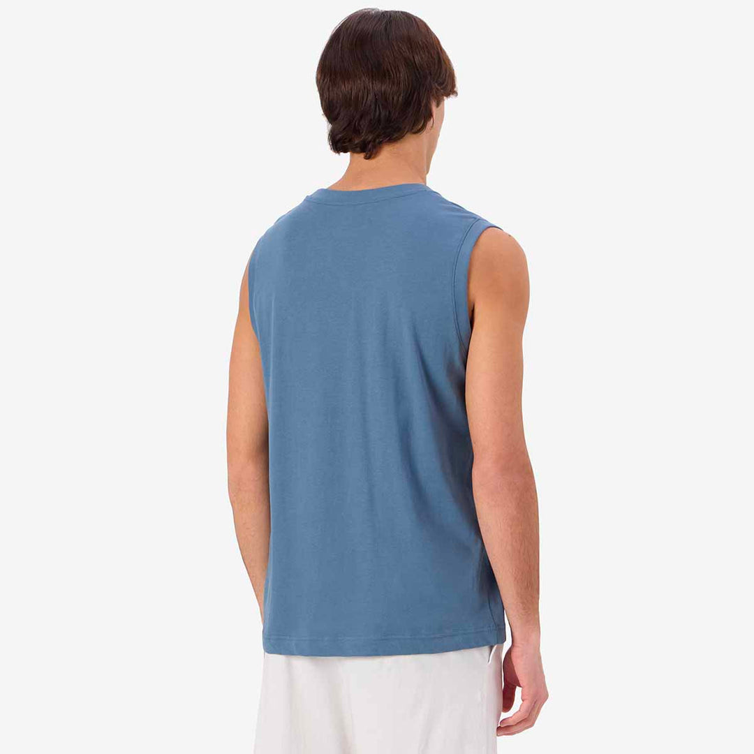Débardeur Cadwal Bleu Homme main
