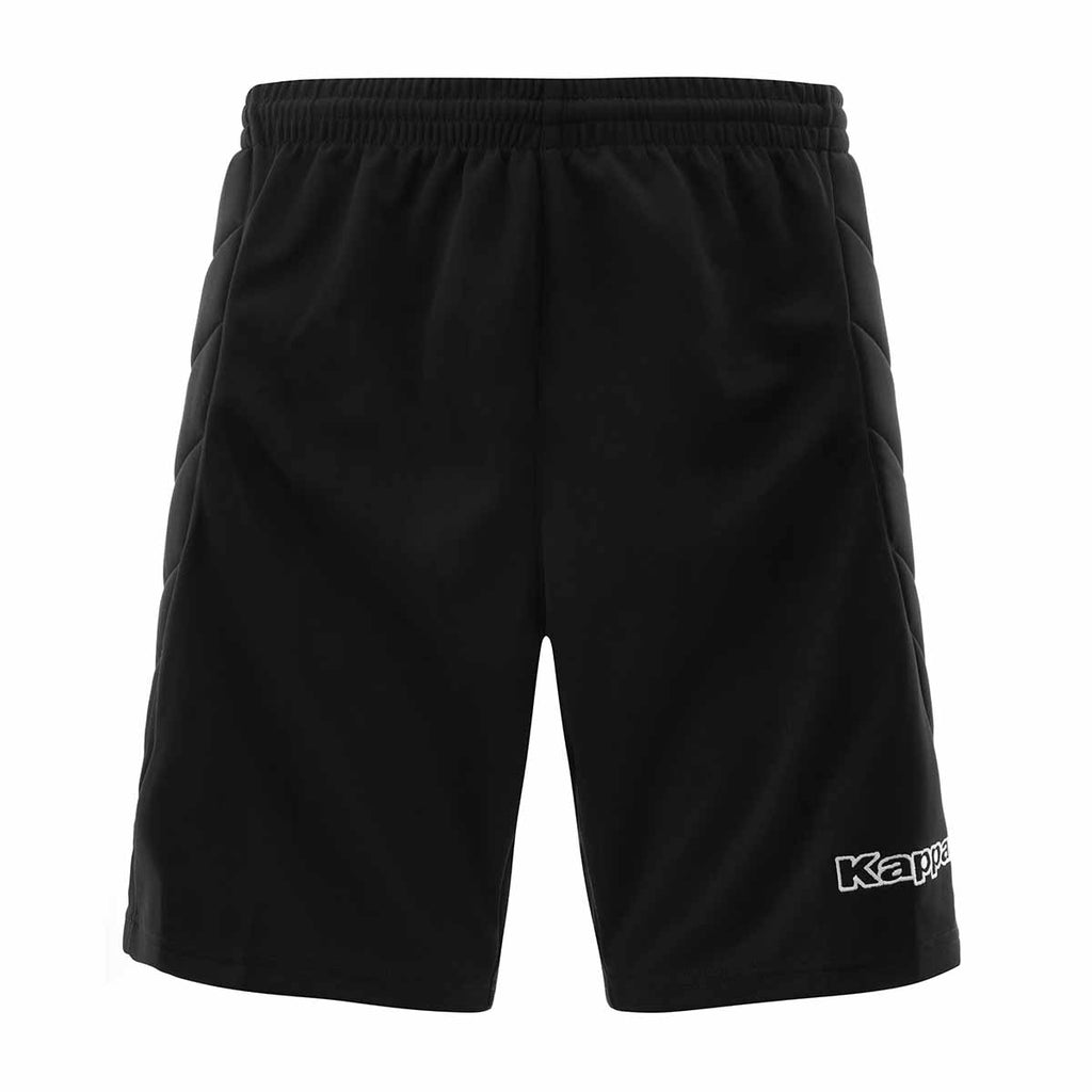 Short de sport Kappa noir logo et liseré blanc - taille S - Vêtements Short de sport Kappa noir logo et liseré blanc - taille S - Vêtements