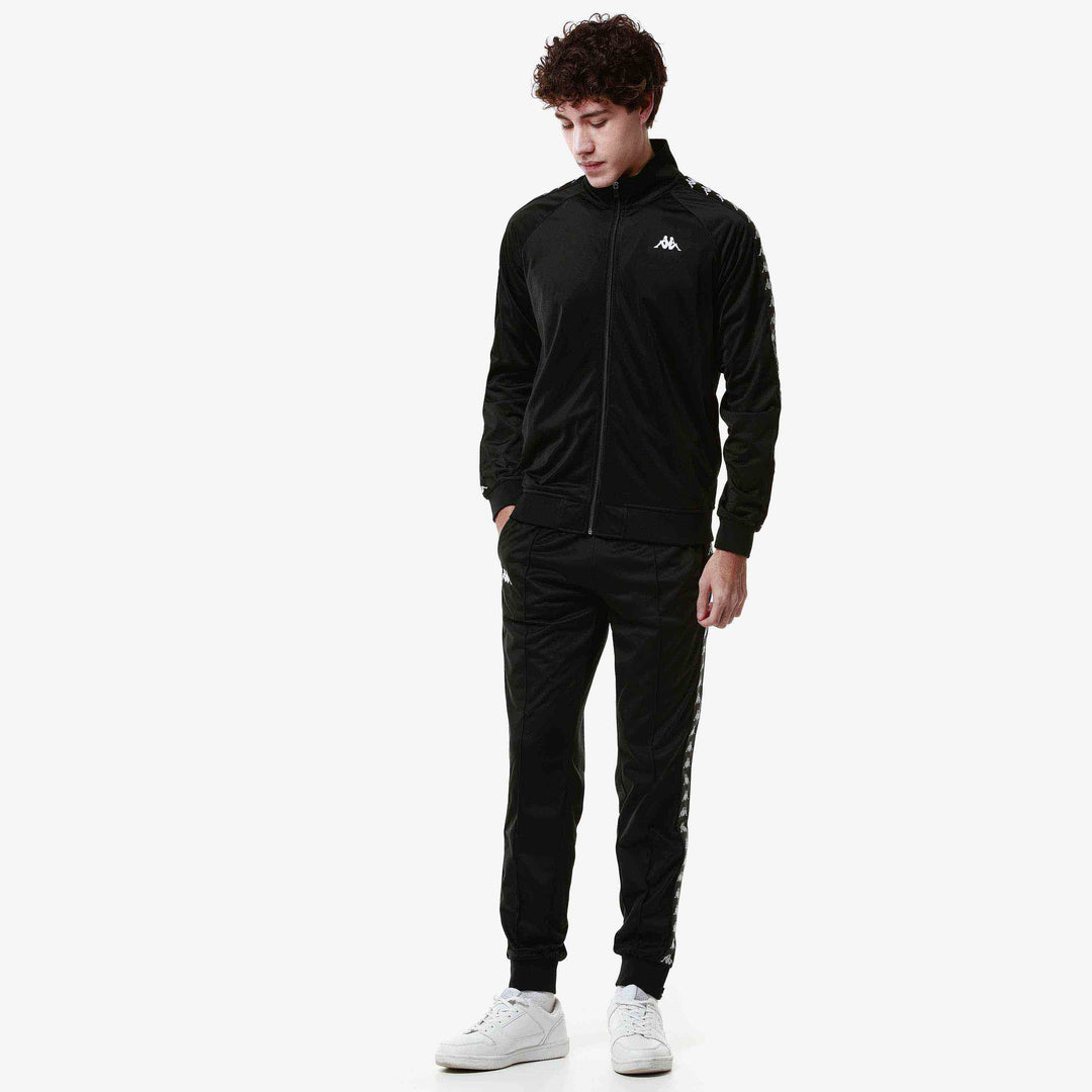 Jogging 222 Banda Rastoria Slim Noir Homme main