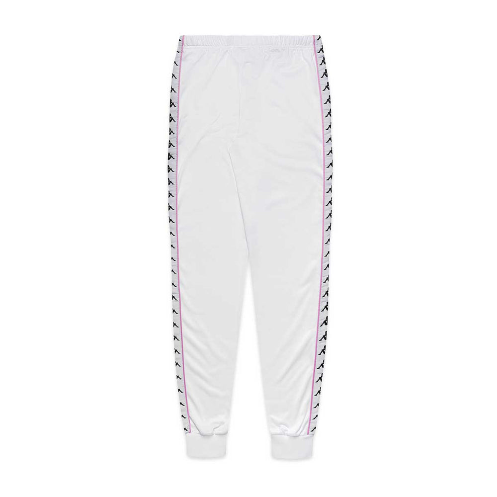 Pantalon 222 Banda Wrastoria Blanc Femme 02