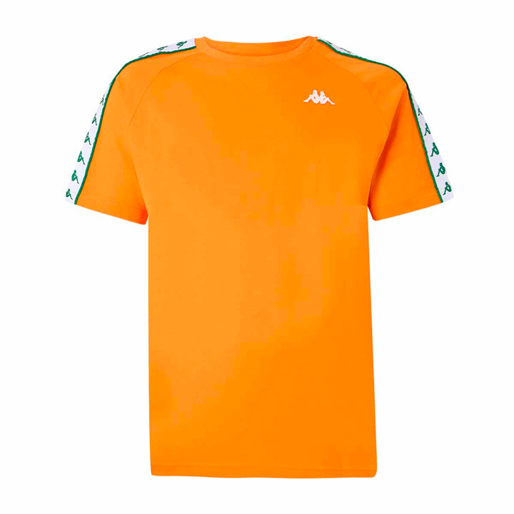 T-Shirt 222 Banda Coen Slim Orange Homme 1