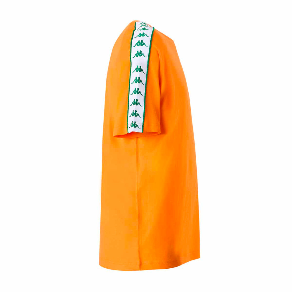 T-Shirt 222 Banda Coen Slim Orange Homme 02
